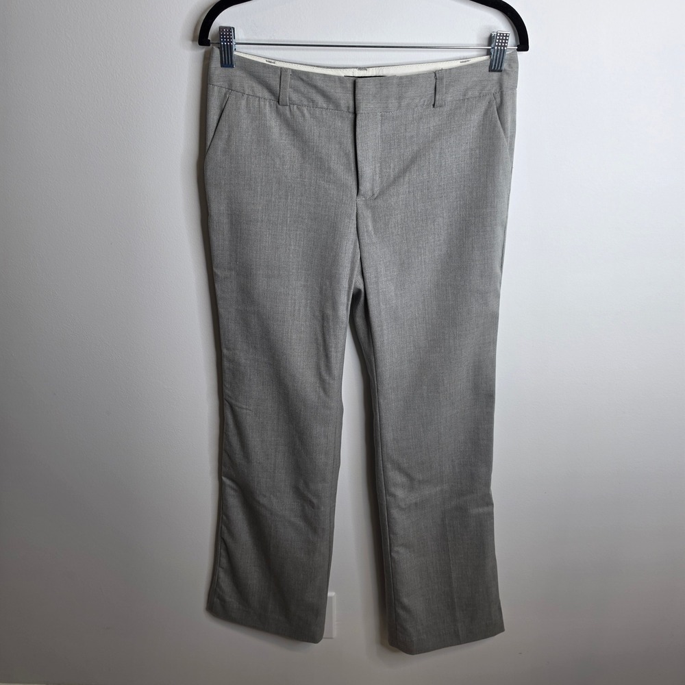 Banana Republic NWT Martin Fit Trousers Womens 6 Gray Dress Pants